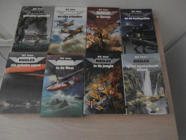 Biggles., Boeken, Avontuur en Actie, Gelezen, Ophalen of Verzenden