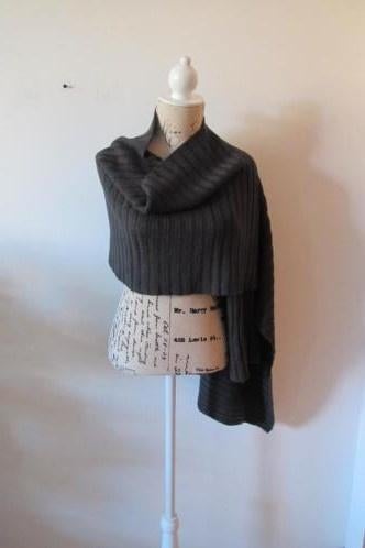 Dark grey scarf (MEXX), Kleding | Dames, Mutsen, Sjaals en Handschoenen, Maat 38/40 (M), Mexx, Ophalen of Verzenden, Sjaal