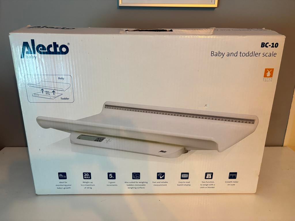 Alecto baby weegschaal BC-10, Ophalen, Gebruikt, Overige typen
