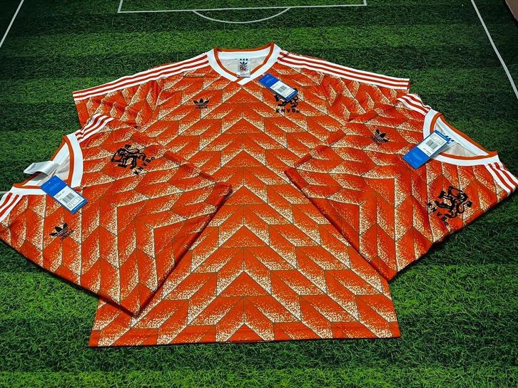 Retro Nederlands Elftal Shirt '88 - WK Style!, Sport en Fitness, Voetbal, Nieuw, Shirt, Maat XL, Ophalen of Verzenden