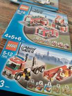 Lego City Brandweerwagen met aanhanger (set 7945), Ophalen, Gebruikt, Complete set, Lego