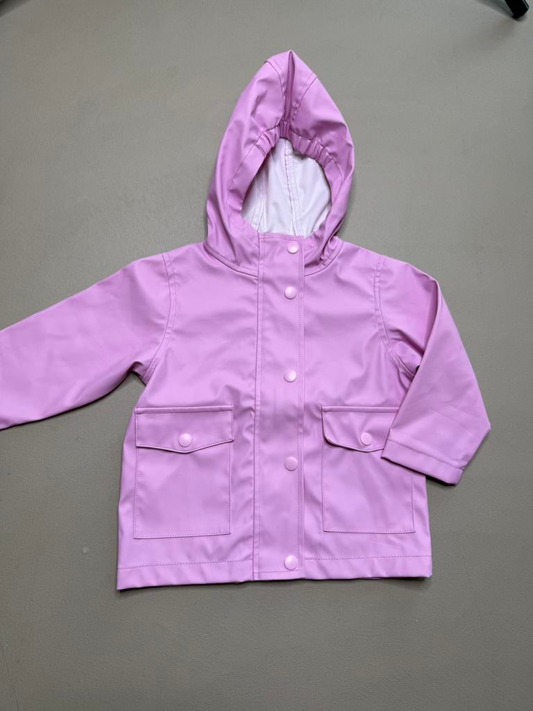 Name it regenjas roze maat 86 als nieuw, Ophalen of Verzenden, Zo goed als nieuw, Meisje, Jasje