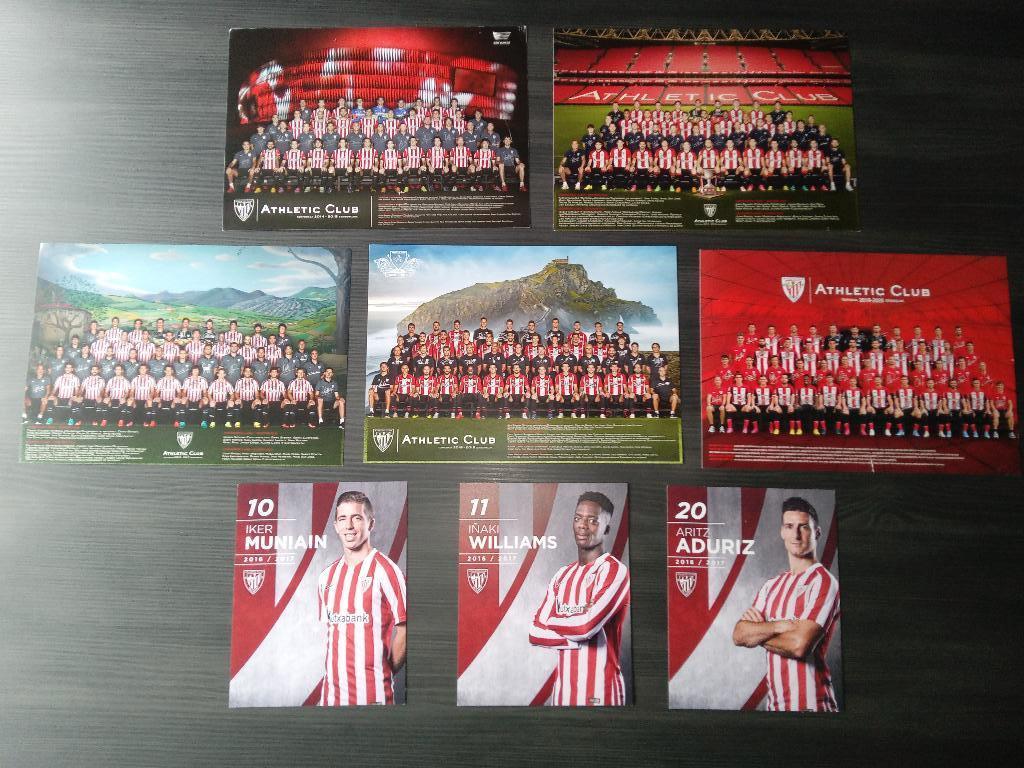 Selectie- en spelerskaarten van Athletic Club (de Bilbao), Ophalen of Verzenden, Nieuw, Buitenlandse clubs, Spelerskaart