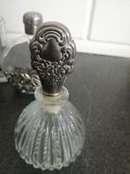 4 OUDE PRACHTIGE PARFUM FLESJES 10,11 EN 12 CM HOOGTE, Ophalen of Verzenden