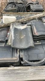 Dakpannen gebruikt, Steen of Klei, Zwart, Ophalen of Verzenden, Zo goed als nieuw