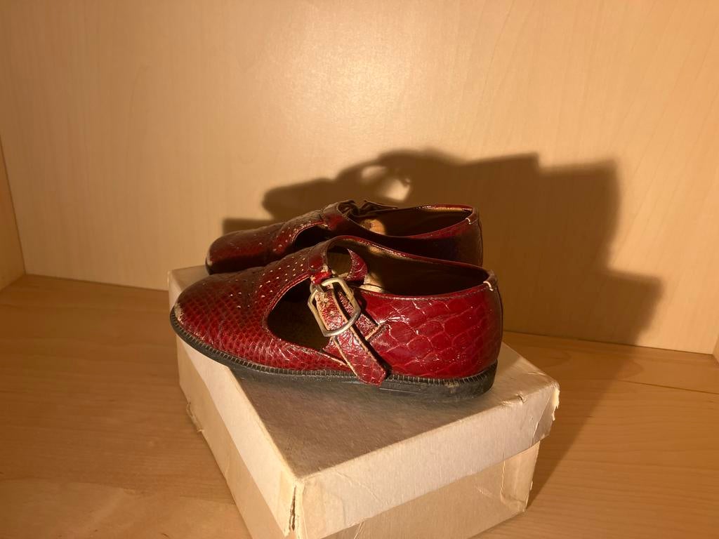 Vintage Jimmy Joy rode kinderschoenen maat 23, Ophalen of Verzenden, Gebruikt, Jongen of Meisje, Schoenen