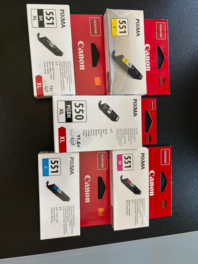 Canon inktpatronen, Computers en Software, Ophalen, Nieuw