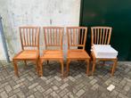 Eetkamerstoelen | teak, Huis en Inrichting, Stoelen, Ophalen, ;, Gebruikt, Bruin