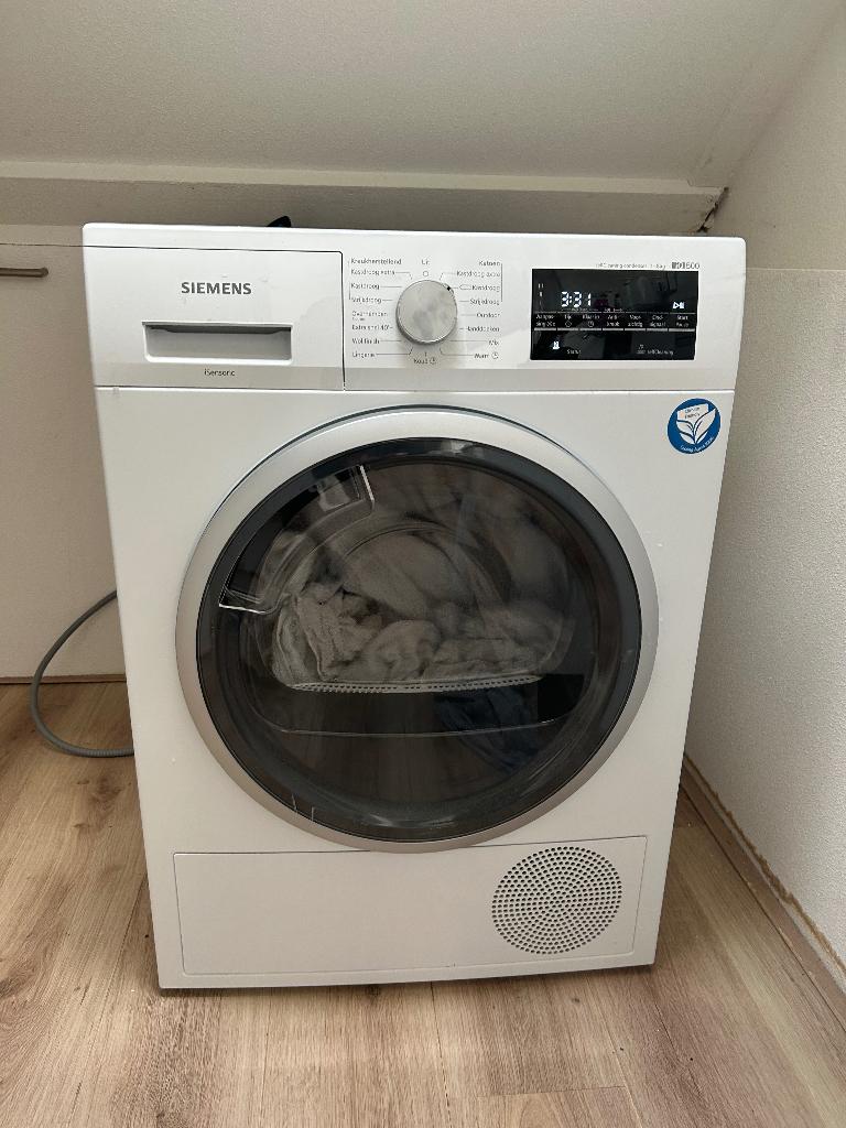 Siemens warmtepompdroger WT45W400NL, Witgoed en Apparatuur, Ophalen, Energieklasse A of zuiniger, 6 tot 8 kg, Overige typen