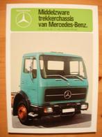 Mercedes Middelzware Trekker 1977 Brochure 1013 t/m 1622, Zo goed als nieuw, Mercedes-Benz, Mercedes, Ophalen of Verzenden