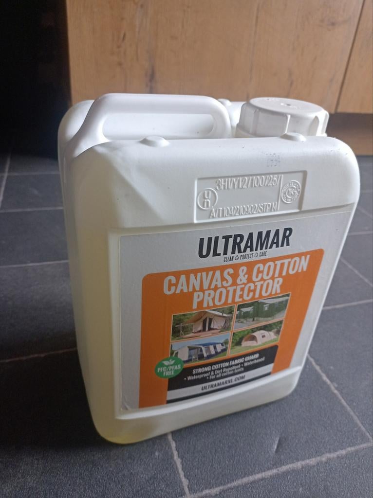 Ultramar Canvas & Cotton Protector - 5L impregneermiddel, Ophalen of Verzenden, Nieuw