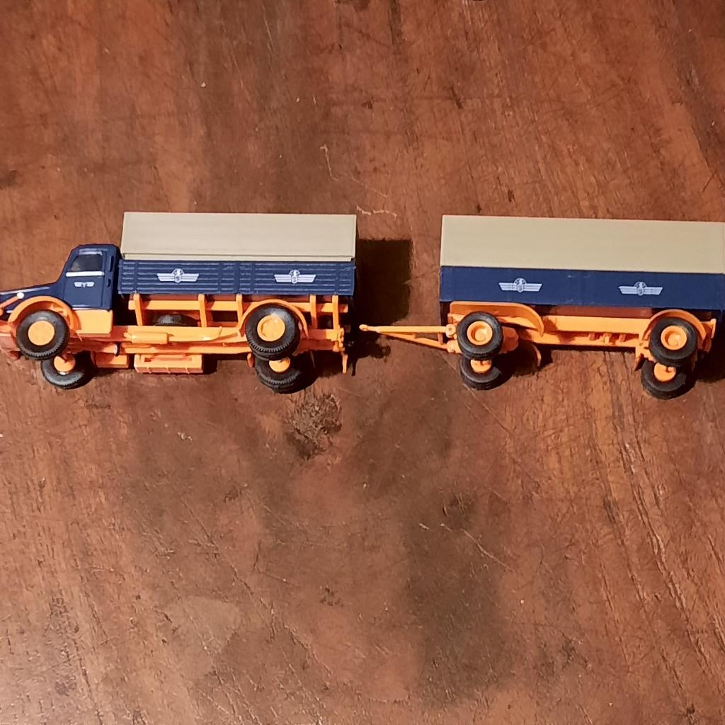 Brekina Krupp, Ophalen of Verzenden, Bus of Vrachtwagen, Brekina