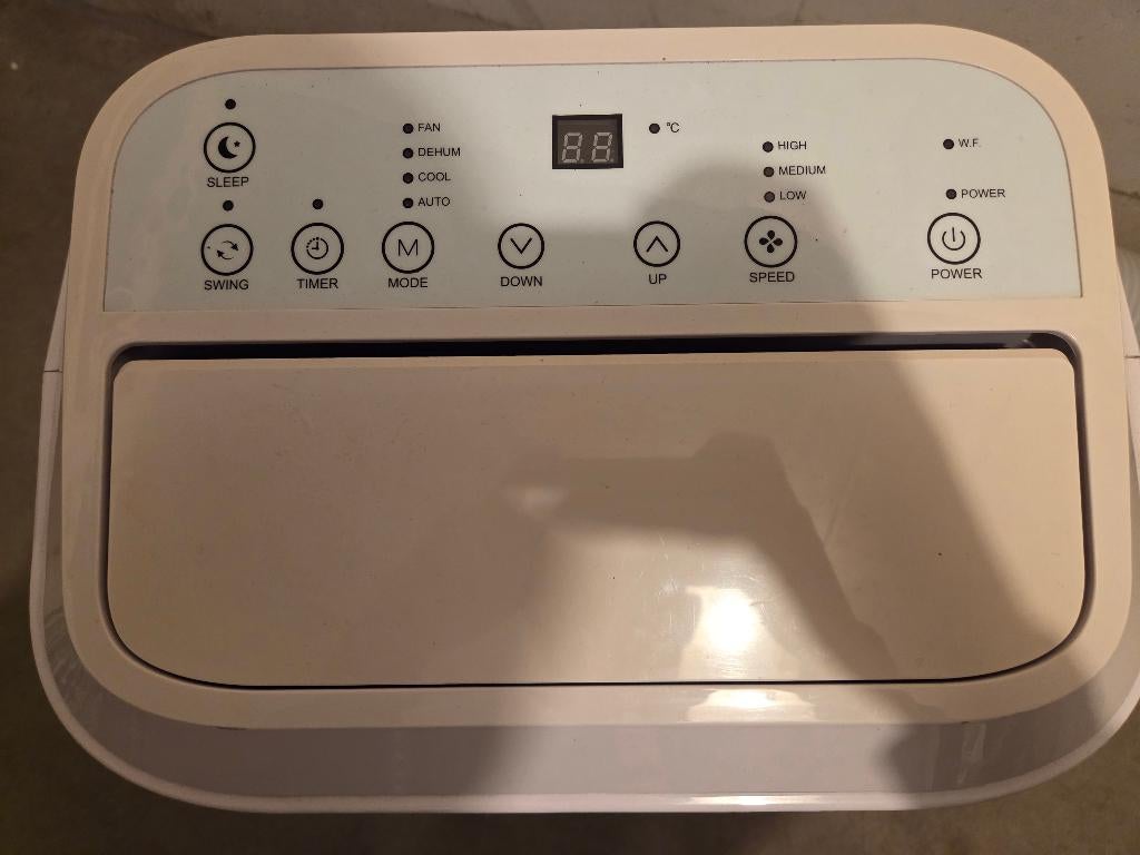 Eurom PAC 12.2 Mobiele Airconditioner, Witgoed en Apparatuur, Airco's, Gebruikt, Mobiele airco, 100 m³ of groter, 3 snelheden of meer