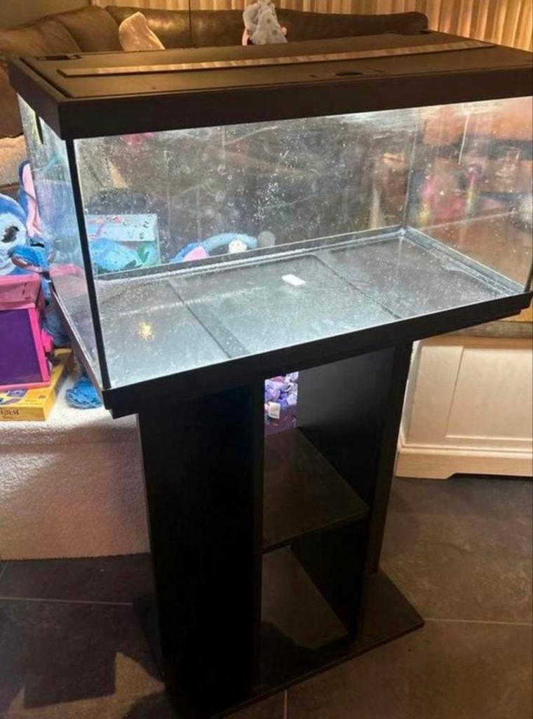Auqarium, Dieren en Toebehoren, Vissen | Aquaria en Toebehoren, Ophalen, Zo goed als nieuw, Leeg aquarium