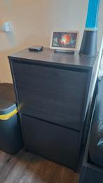 IKEA BISSA Zwart / Black, Huis en Inrichting, Kasten | Schoenenkasten, Ophalen, Zo goed als nieuw, Modern, Functioneel