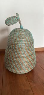 Decoratieve rieten manden in fruitvorm, Ophalen, Gebruikt, Mand, Riet