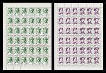 Rusland. Michel 499-500 complete vellen CW € 198,-, Ophalen of Verzenden