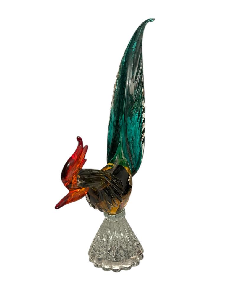 Murano paradijsvogel - 1960s, Antiek en Kunst, Antiek | Glas en Kristal, Ophalen of Verzenden
