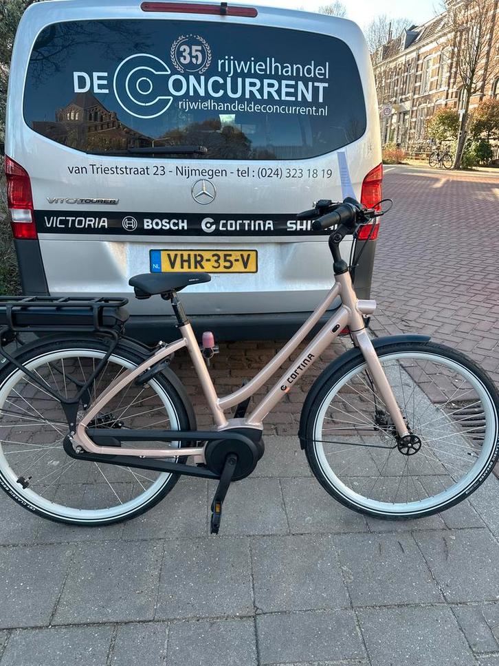 Cortina E-tide E-bike - 7 versnellingen, Fietsen en Brommers, Elektrische fietsen, Nieuw, Cortina, 47 tot 51 cm, 50 km per accu of meer