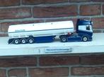Tekno  Scania  NGR  met  Tankoplegger  van  Slurink, Ophalen of Verzenden, Nieuw, Bus of Vrachtwagen, Tekno