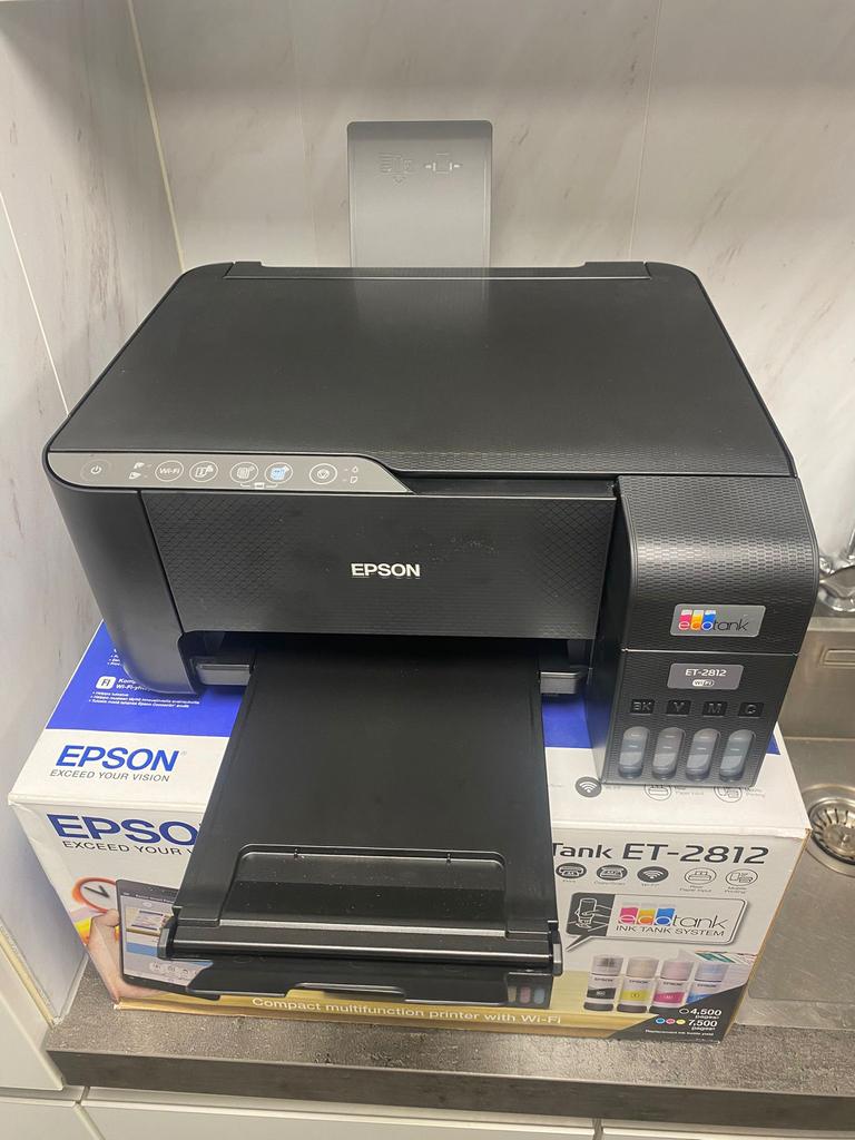 EPSON EcoTank ET 2812, Computers en Software, Printers, Zo goed als nieuw, Ophalen