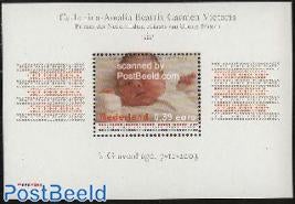 Kavel 14 Velletje Amalia 2003, Postzegels en Munten, Postzegels | Nederland, Verzenden, Na 1940, Postfris