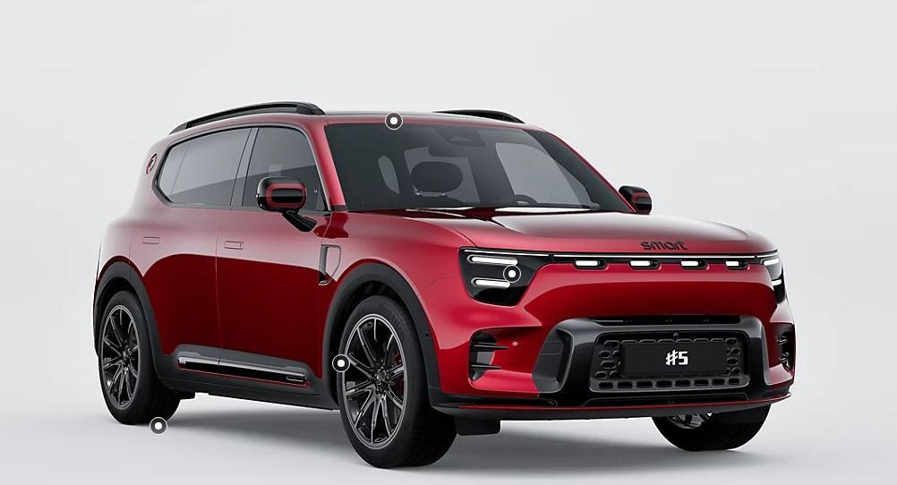 smart #5 Brabus 100 kWh | April 2026 | 646 PK! | Drive Pilot, Auto's, Smart, Automaat, 2378 kg, 540 km, 646 pk