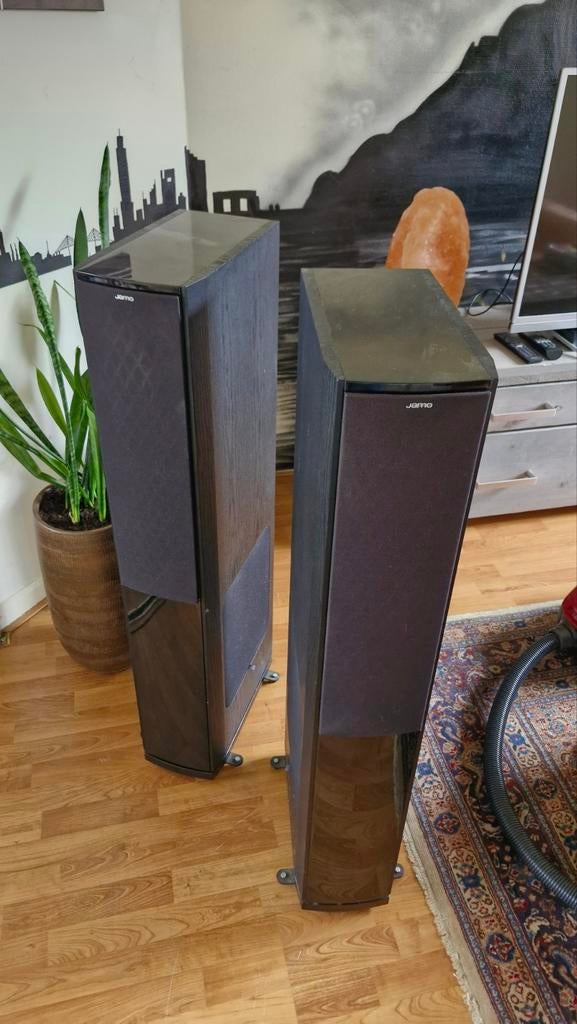*Defect* Jamo speakerset S606, Ophalen, Niet werkend, 120 watt of meer, Front, Rear of Stereo speakers