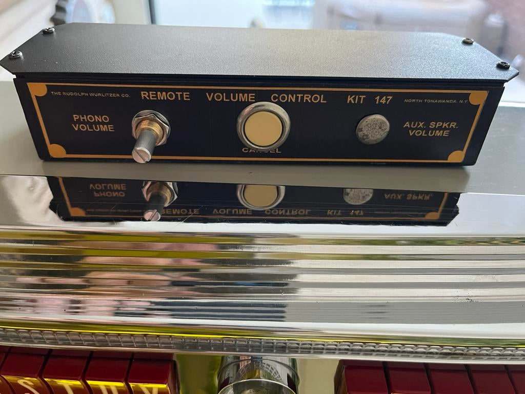 Wurlitzer 2000/2100  kit 147.    Volume/ remote control, Verzamelen, Automaten | Jukeboxen, Ophalen of Verzenden, Zo goed als nieuw
