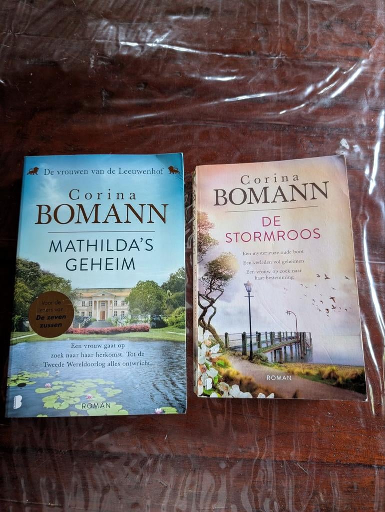 Corina Bomann Boeken: Mathilda's Geheim & De Stormroos, Boeken, Romans, Ophalen of Verzenden, Zo goed als nieuw, Corina Bomann