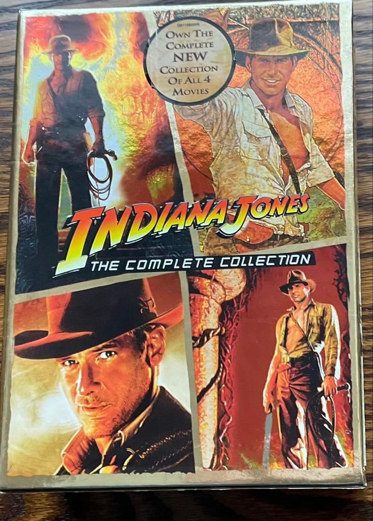 Indiana Jones: The Complete Collection DVD Boxset, Cd's en Dvd's, Dvd's | Overige Dvd's, Zo goed als nieuw, Boxset, Vanaf 12 jaar