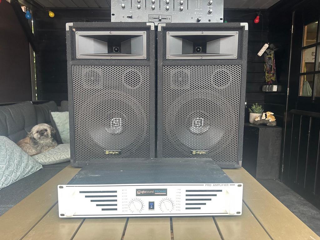 Geluidset te koop, Ophalen, Zo goed als nieuw, 500 tot 1000 watt