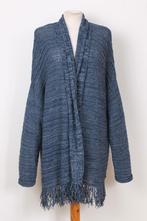 Lente! Vest met franjes Claudia Sträter maat 46, Blauw, Maat 46/48 (XL) of groter, Ophalen of Verzenden, Zo goed als nieuw