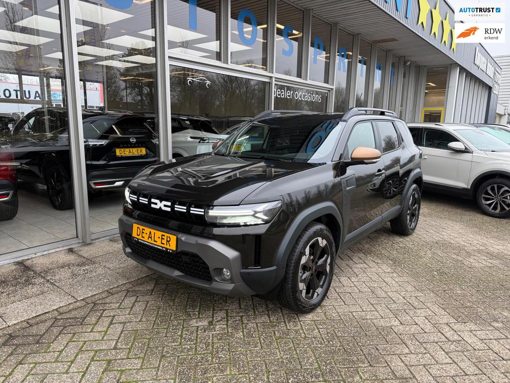 Dacia Duster 1.6 Hybrid 140 Extreme / ACHTERUITRIJCAMERA / C, Auto's, Dacia, Gebruikt, Zwart, 4 cilinders, Duster