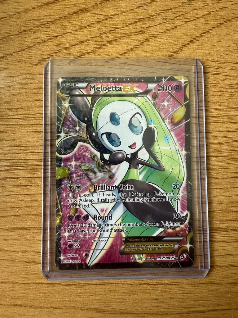 Meloetta EX RC25/RC25, Ophalen of Verzenden, Zo goed als nieuw