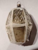 oude zilveren kerstbal lantaarn H 7,5 cm, Ophalen, Gebruikt
