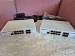 2x MikroTik CRS112-8P-4S-IN Cloud Router Switch - PoE switch, Ophalen of Verzenden, Gebruikt