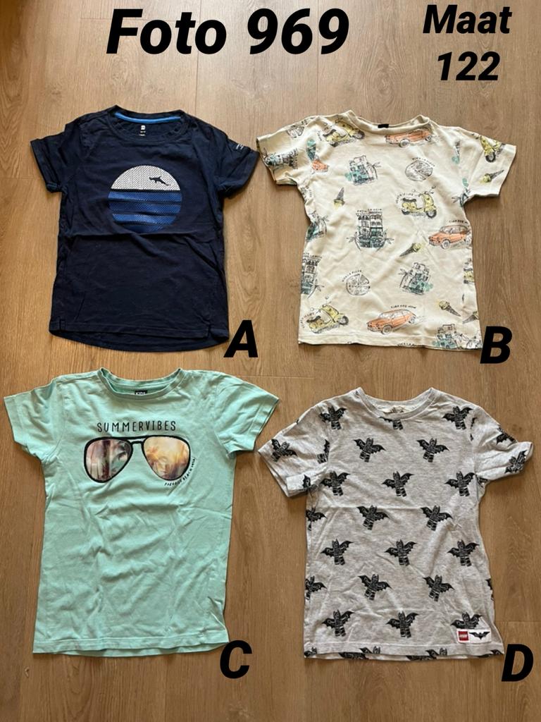 Shirt jongen maat 128 zgan *foto 969*, Kinderen en Baby's, Kinderkleding | Maat 128, Ophalen of Verzenden, Zo goed als nieuw, Jongen