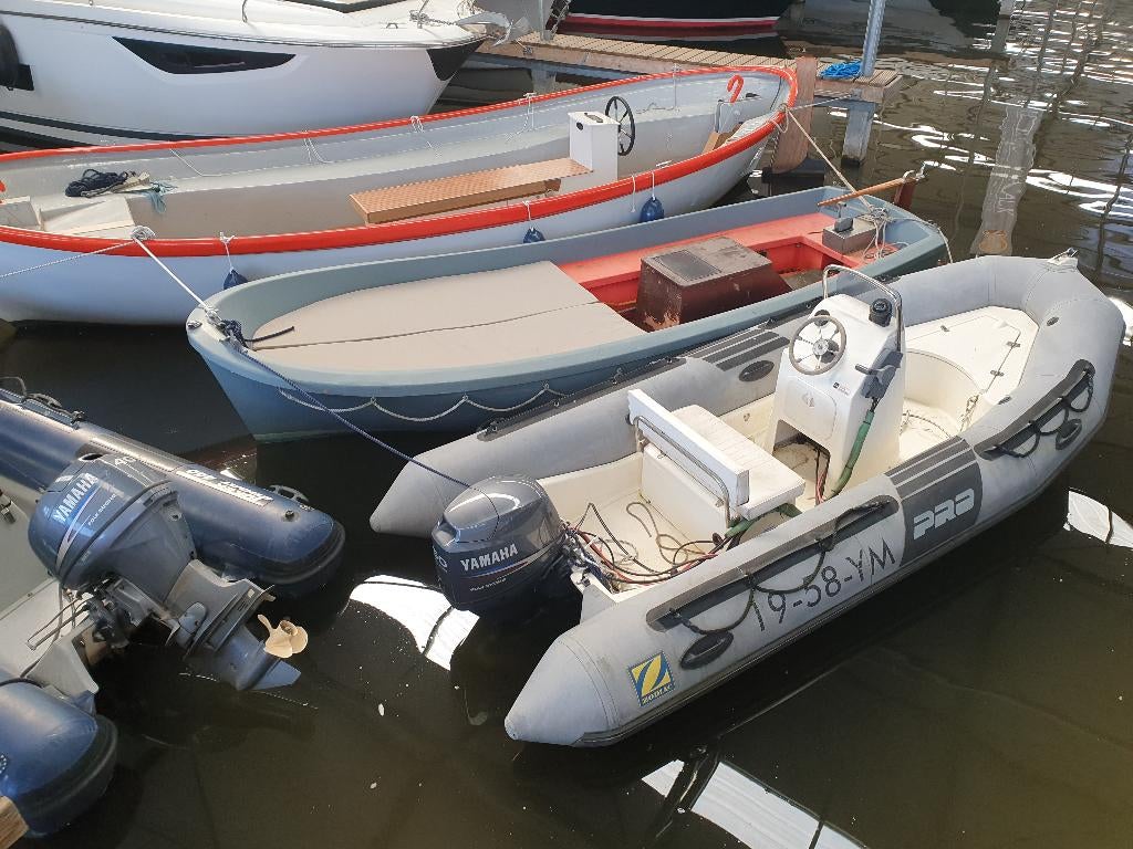 rubber boot, Watersport en Boten, Rubberboten, Gebruikt, Benzine, Minder dan 70 pk, Overige materialen