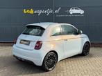 Fiat 500 e La Prima 42 kWh *pano *camera *p-sensor v+a *17, Adaptive Cruise Control, Gebruikt, 118 pk, Leder