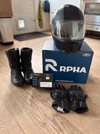 Motorhelm HJC, handschoenen en motorlaarzen, Ophalen, Systeemhelm, HJC, S