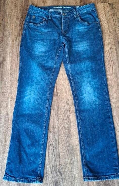 Garcia Jeans Russo 611 W34 L32, Ophalen of Verzenden, Zo goed als nieuw, W33 - W34 (confectie 48/50), Blauw