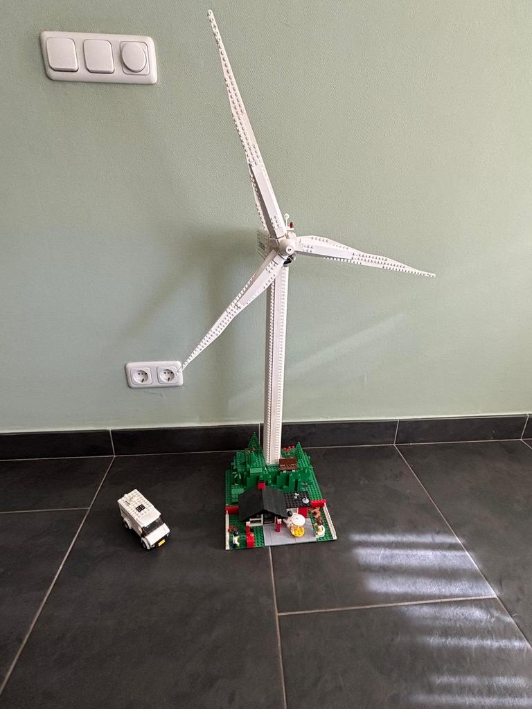 Namaak lego windmolen, Ophalen of Verzenden, Gebruikt