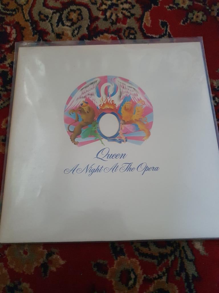 Queen - A Night At The Opera LP (1975) originele Druk, Ophalen, Gebruikt, 1970 - 1979, 12 inch