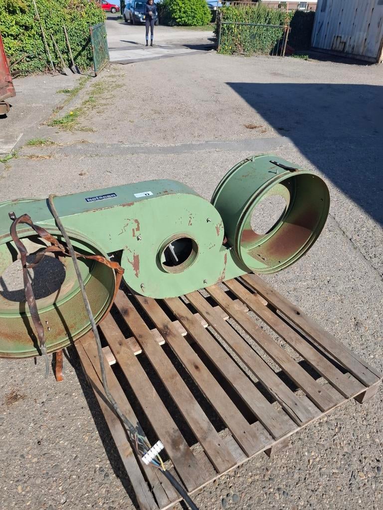 Industriële Afzuiginstallatie - Bastian 1985 met zakken, Doe-het-zelf en Verbouw, Ventilatie en Afzuiging, Ophalen, Gebruikt, Afzuiger