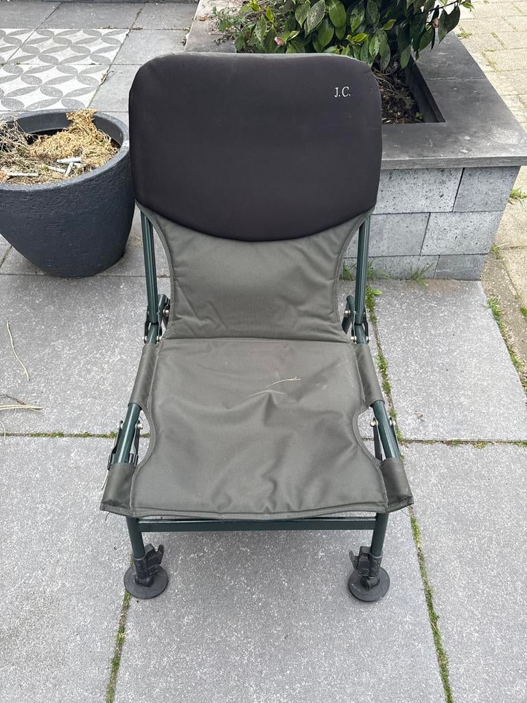 Karpervisstoel - 2 stuks beschikbaar, Watersport en Boten, Ophalen, Gebruikt, Overige typen