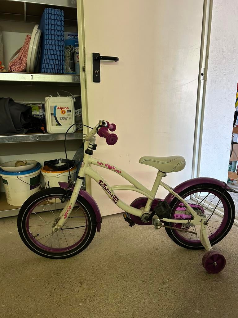 Kinderfiets 16 inch, Fietsen en Brommers, Fietsen | Kinderfietsjes, Ophalen, Zo goed als nieuw, 16 tot 20 inch