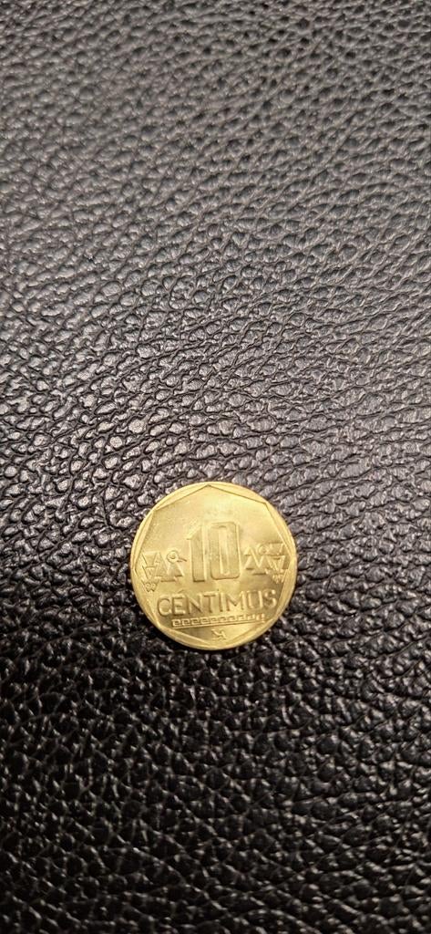 3#    Peru 10 centimos 2024, Postzegels en Munten, Munten | Amerika, Ophalen of Verzenden