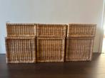 Rieten manden IKEA, Huis en Inrichting, Woonaccessoires | Schalen en Manden, Ophalen, Gebruikt, Mand, Riet