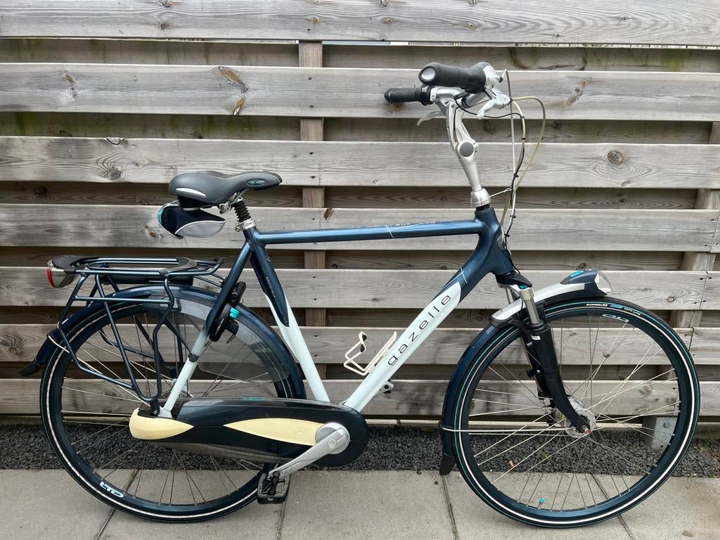 Nieuwstaat Gazelle Montreux herenfiets 28 inch, Fietsen en Brommers, Ophalen, Velgrem, Versnellingen, Zo goed als nieuw
